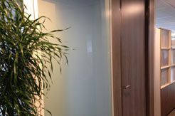 Bloc porte verre trempé